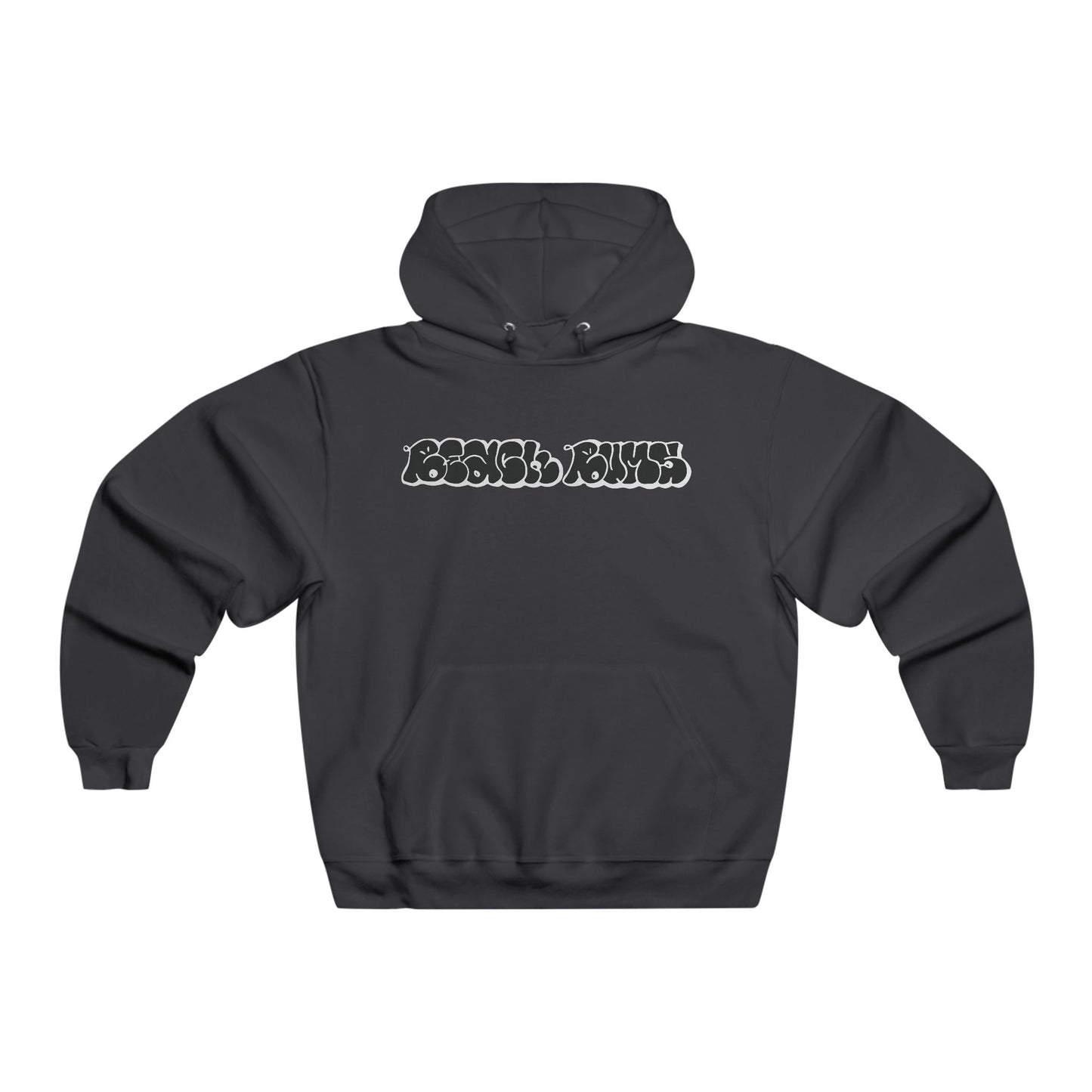 Black Throwie Hoodie (black logo)