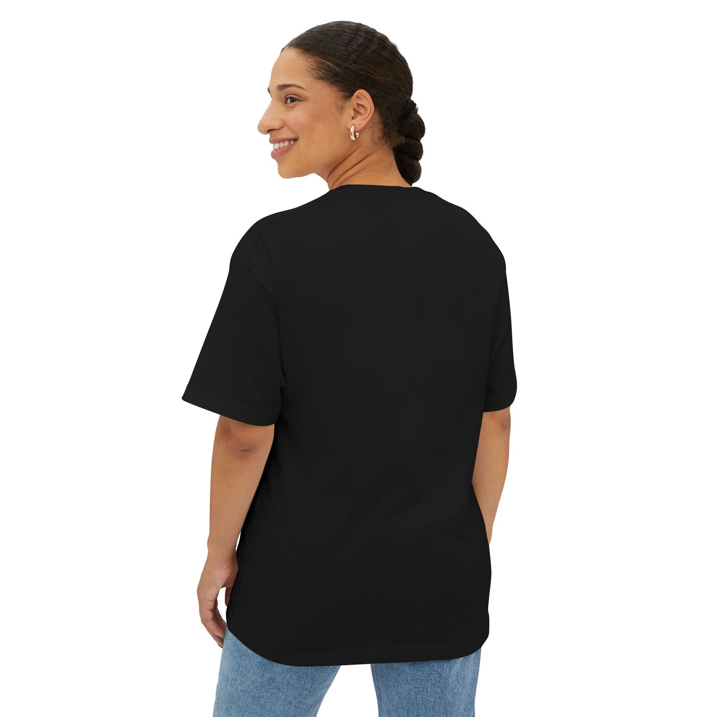 IRL Oversized Boxy Tee (White or Black)